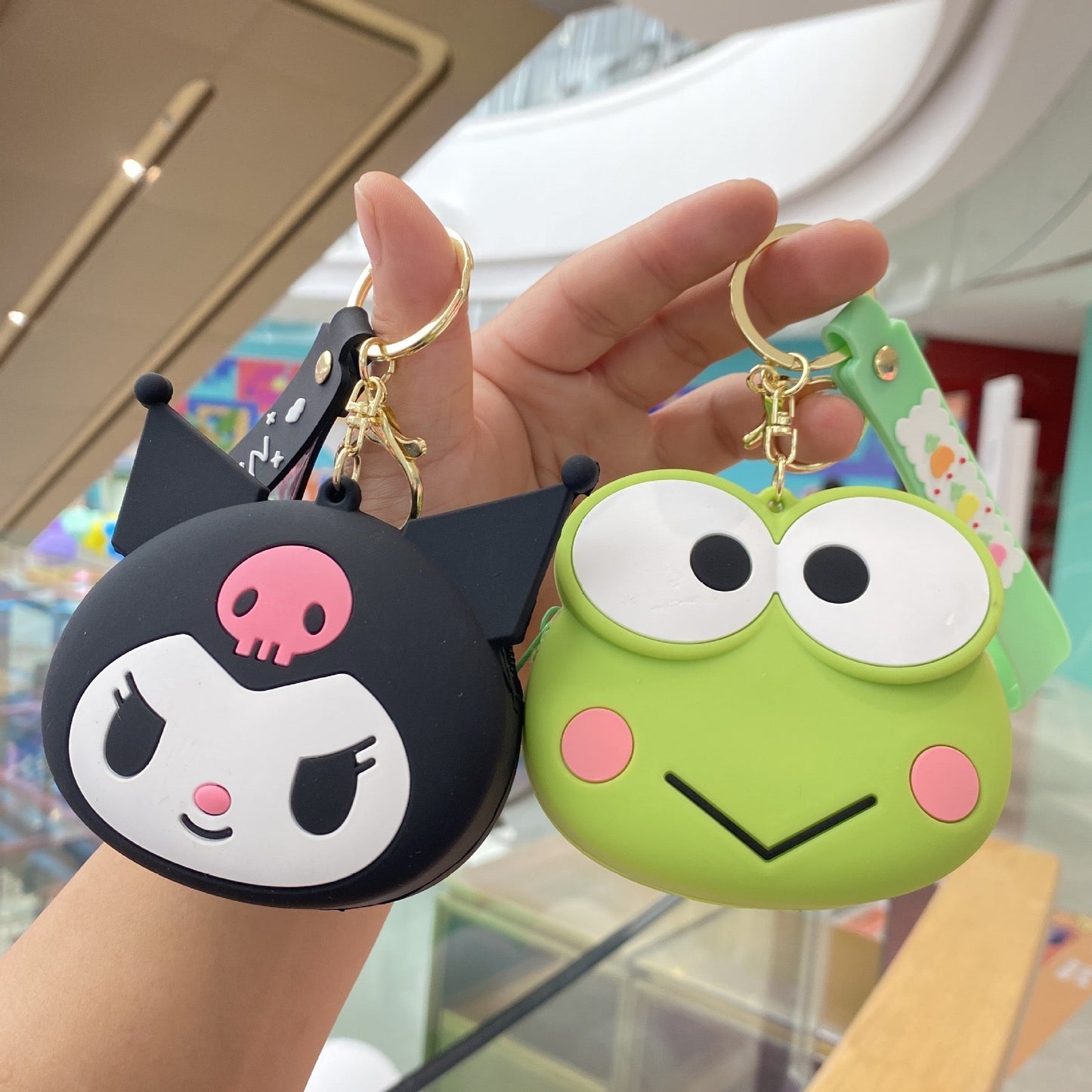 sanrio coin purse keychain