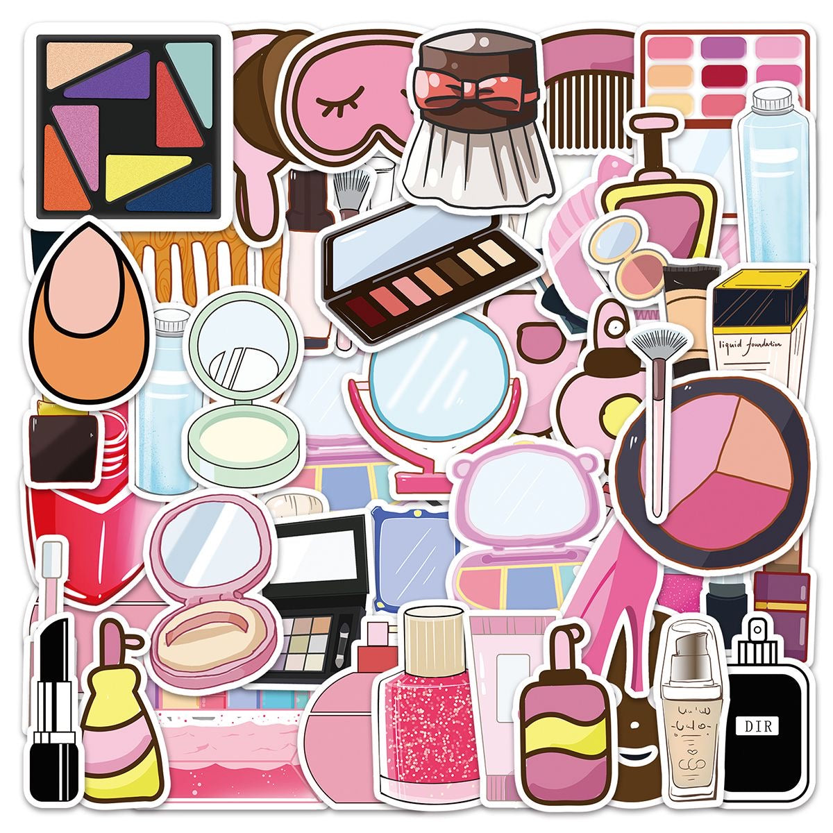 make up unboxing bags