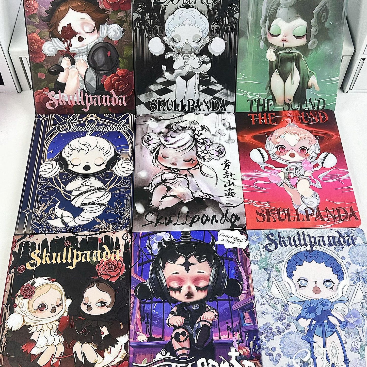 [Live Unboxing] Cute Cartoon Notebook Painted Inner pages